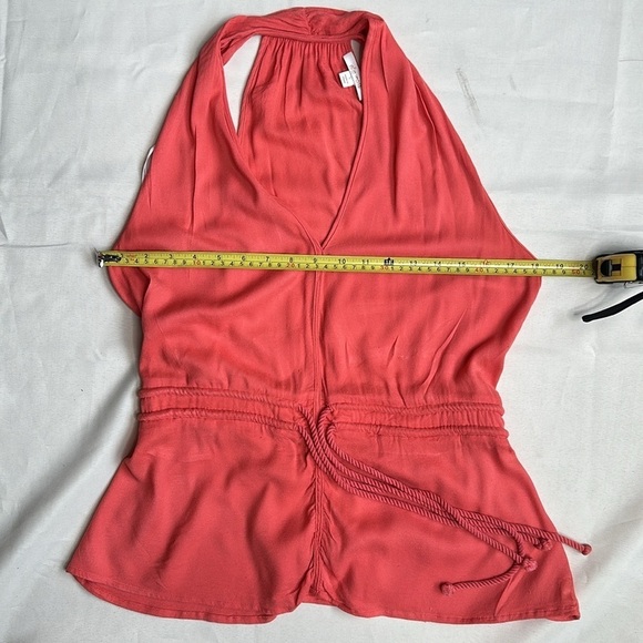 Ella Moss Peachy/Orange Halter Top - Picture 10 of 11